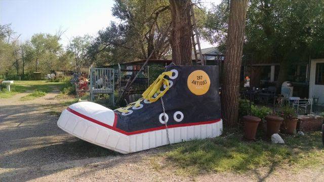Giant Shoe Art that inspires