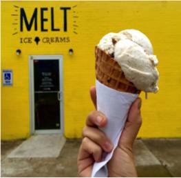Ice cream from Melt