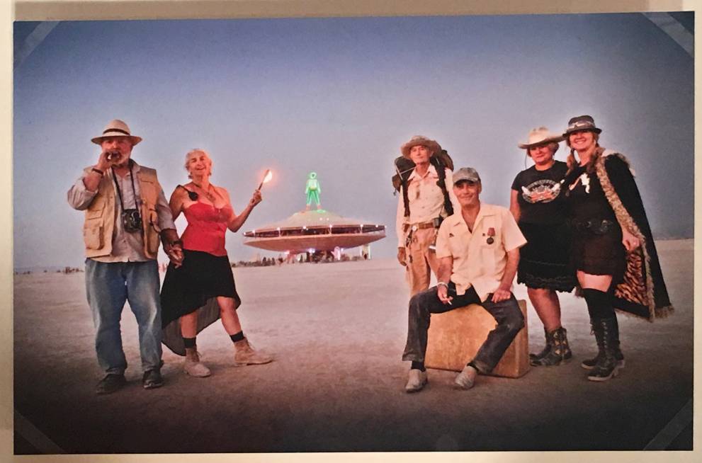 Original photograph taken by Karen Kuehn of Black Rock City LLC Founders