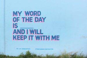 Fort Worth's Mural, Word of the Day