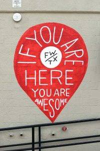 Fort Worth's Mural, You are Here data-type =