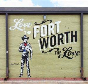 Fort Worth's Mural, Love the Fort