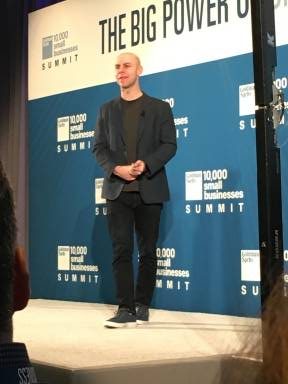 Adam Grant at small business strategy conference
