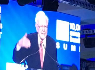 Warren Buffet at small business strategy conference