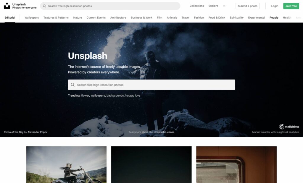 Unsplashed Is a great Marketing Tools for Photography