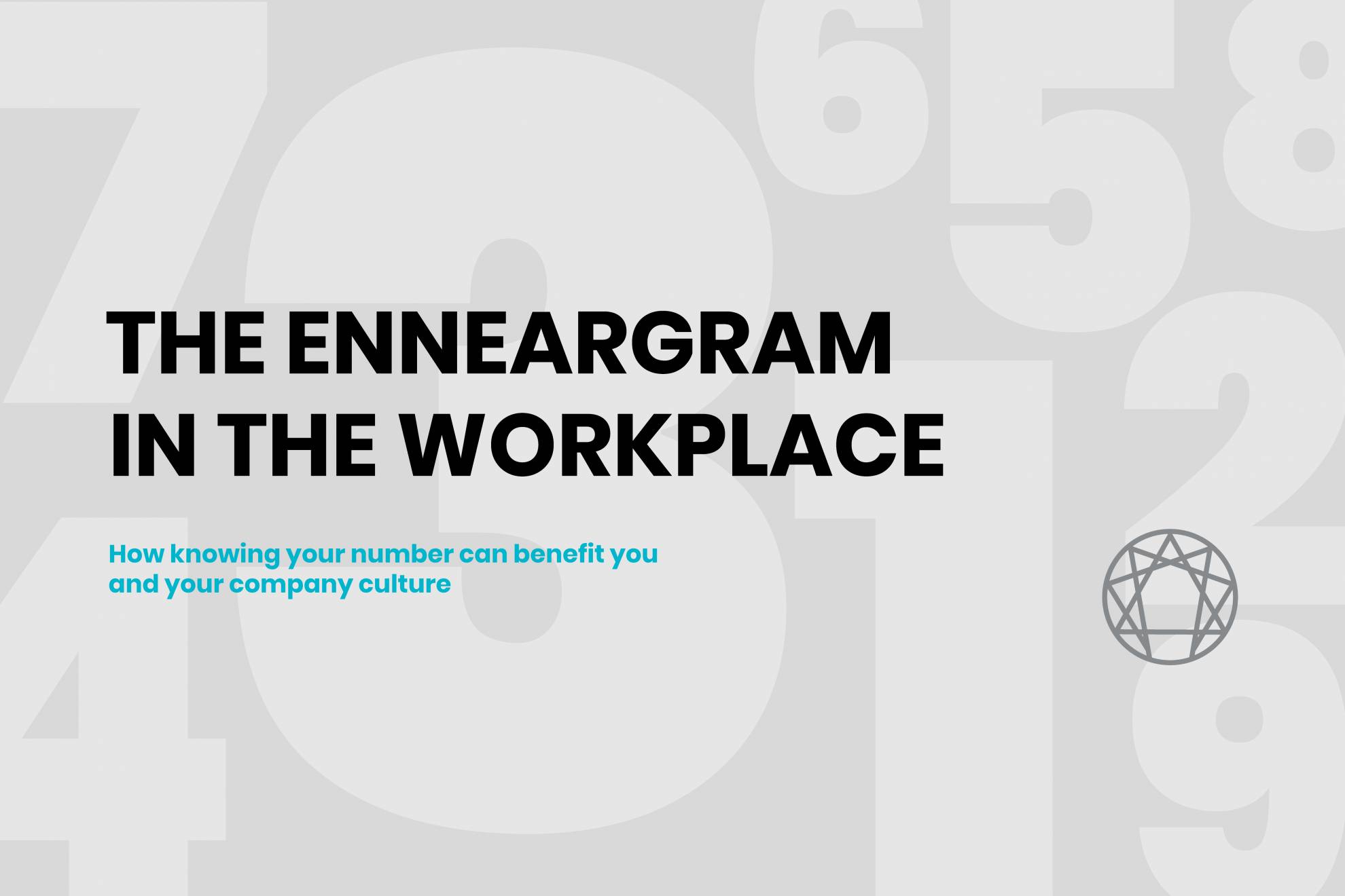 The Enneagram in the Workplace