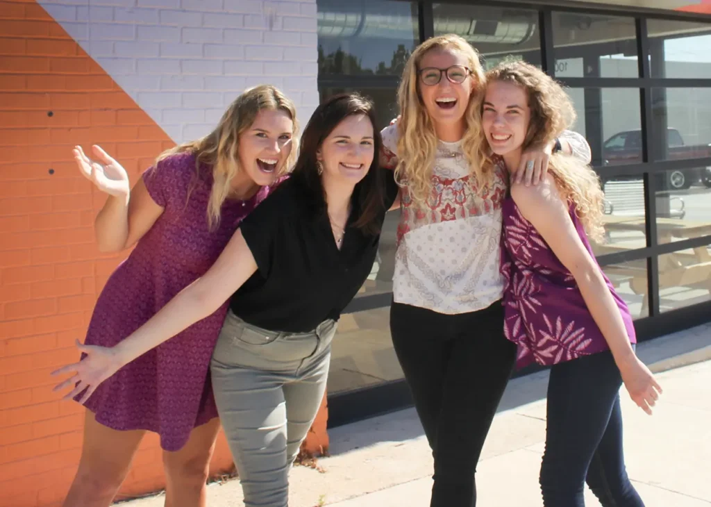 Summer Interns posing at JO Agency