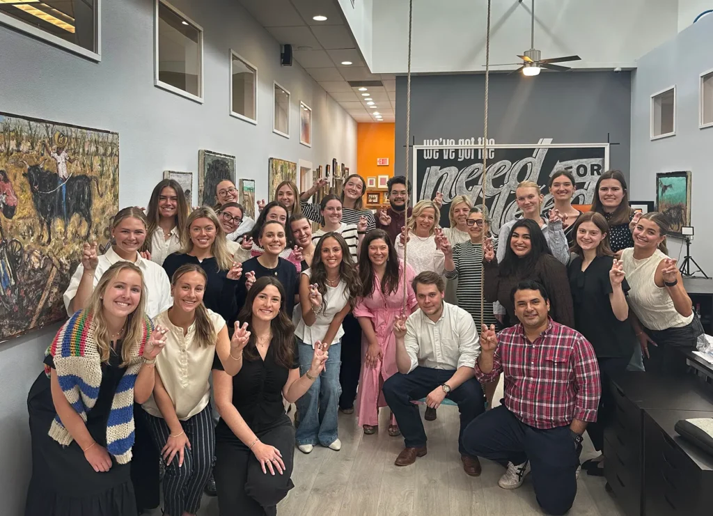 Large group of JO Agency Employees