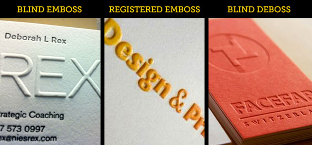 Registered Emboss
