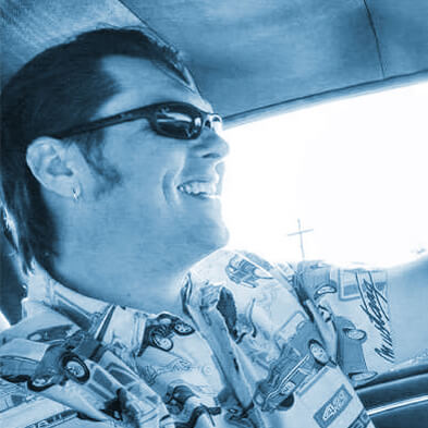 Blake driving