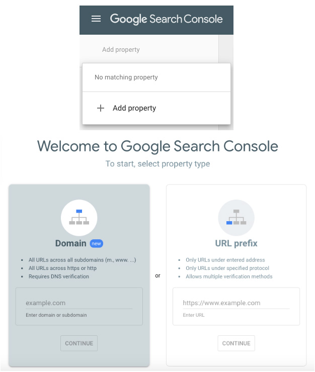 google search console