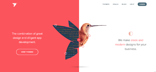 split-screen layouts